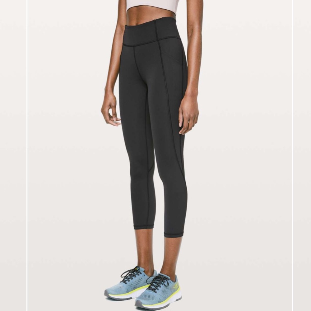 Lululemon Time to Sweat Leggings Crop